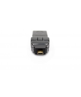 Dual Direction 180 Degree Rotating Micro HDMI Male to V1.4 HDMI Female Adapter