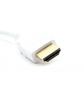 1080P HDMI Male to VGA Female Adapter Cable (14cm)