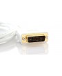 Mini DisplayPort Male to DVI 24+1 Male Adapter Cable - White (180cm)
