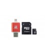 4GB microSDHC Memory Card w/ Card Adapter and 2-in-1 Card Reader